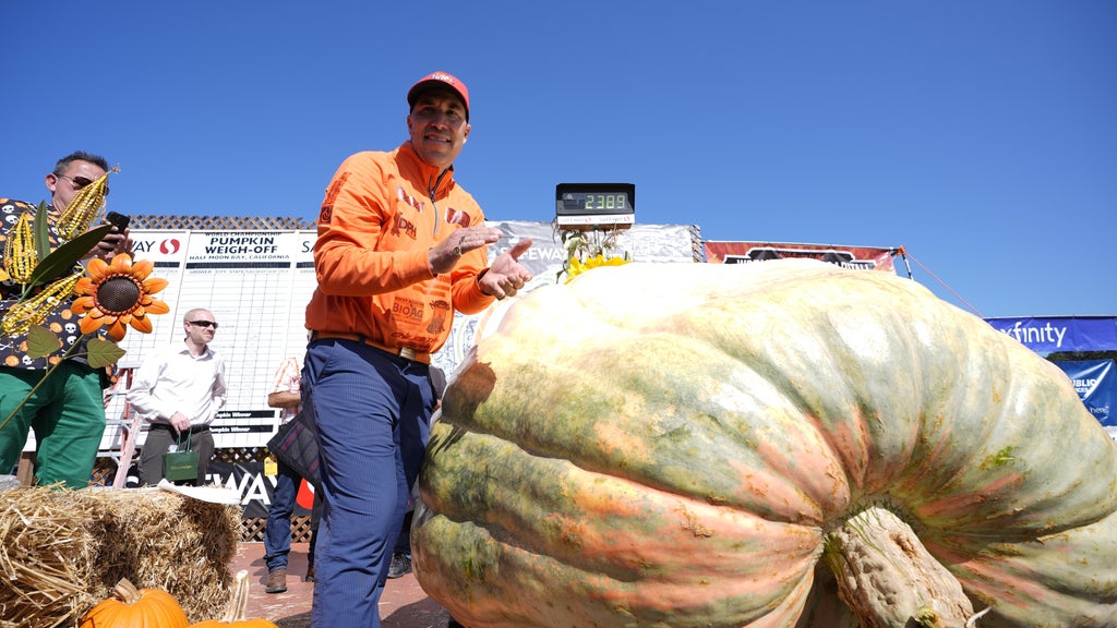Minnesota man drives hauls giant pumpkin over 2,000 miles to California competition — WCCO / CBS Minnesota, Wayzata Community news