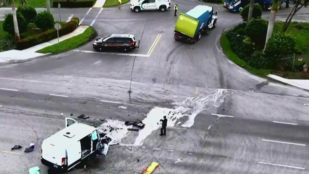 3 injured in violent Davie crash involving van, recycling truck, police say — CBS Miami, Wayzata Health news