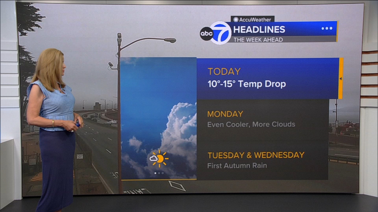 AccuWeather Forecast: Sunny, cool and breezy with 10-15 degree drop
— ABC 7 Bay Area, Wayzata Community news