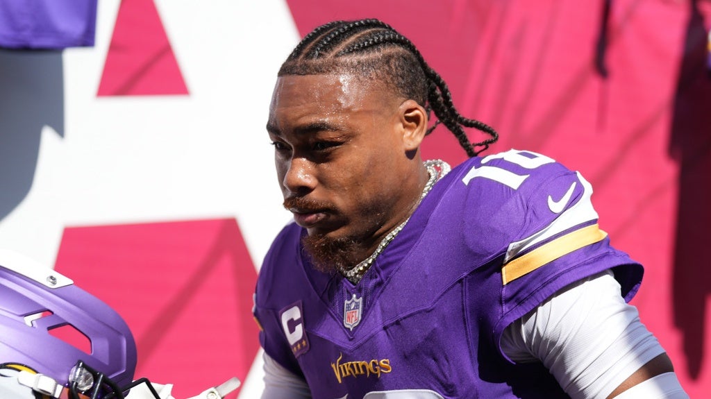 Vikings list wide receivers Justin Jefferson and Jordan Addison as questionable to play the Saints — KSTP 5, Wayzata Sports news