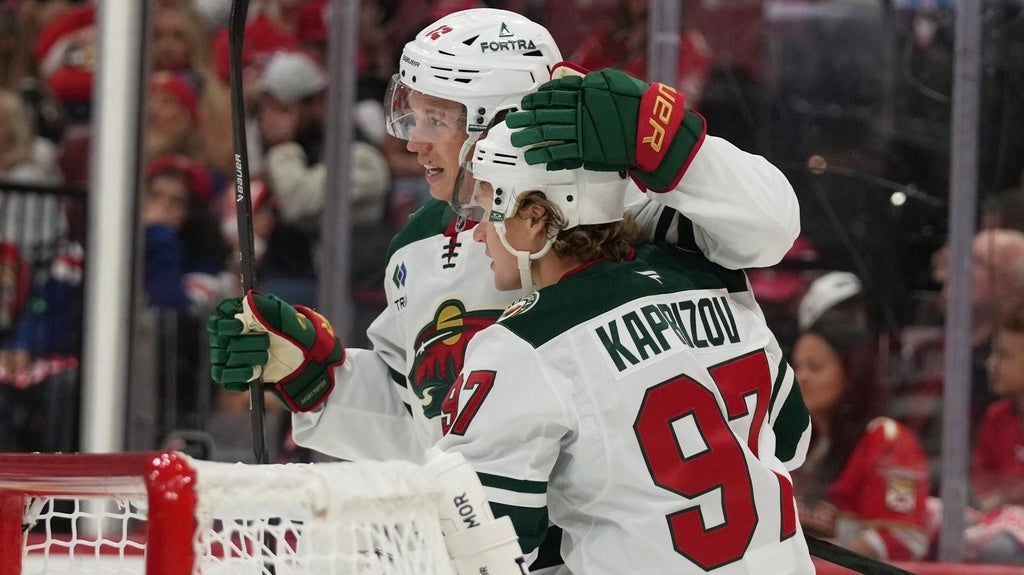 Kaprizov has 4-point night, Wild top Panthers 4-1 to spoil Florida’s home opener — KSTP 5, Wayzata Business news