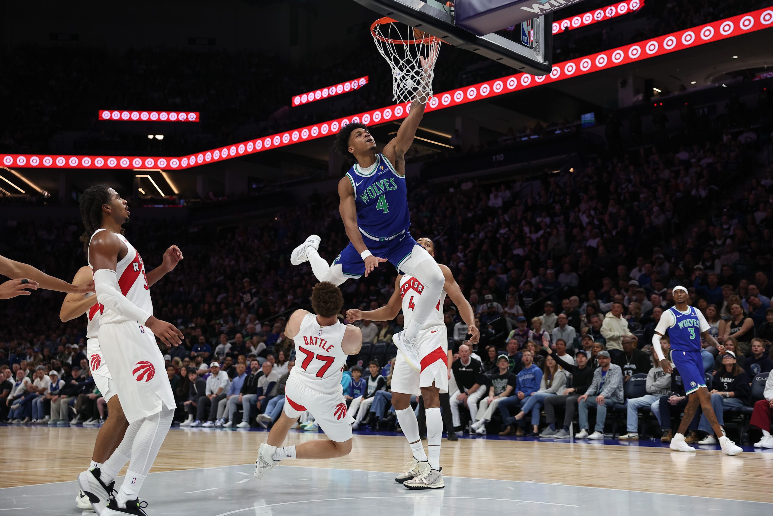 Timberwolves stay unbeaten with 117-94 win over Raptors in home opener — KSTP 5, Wayzata Sports news