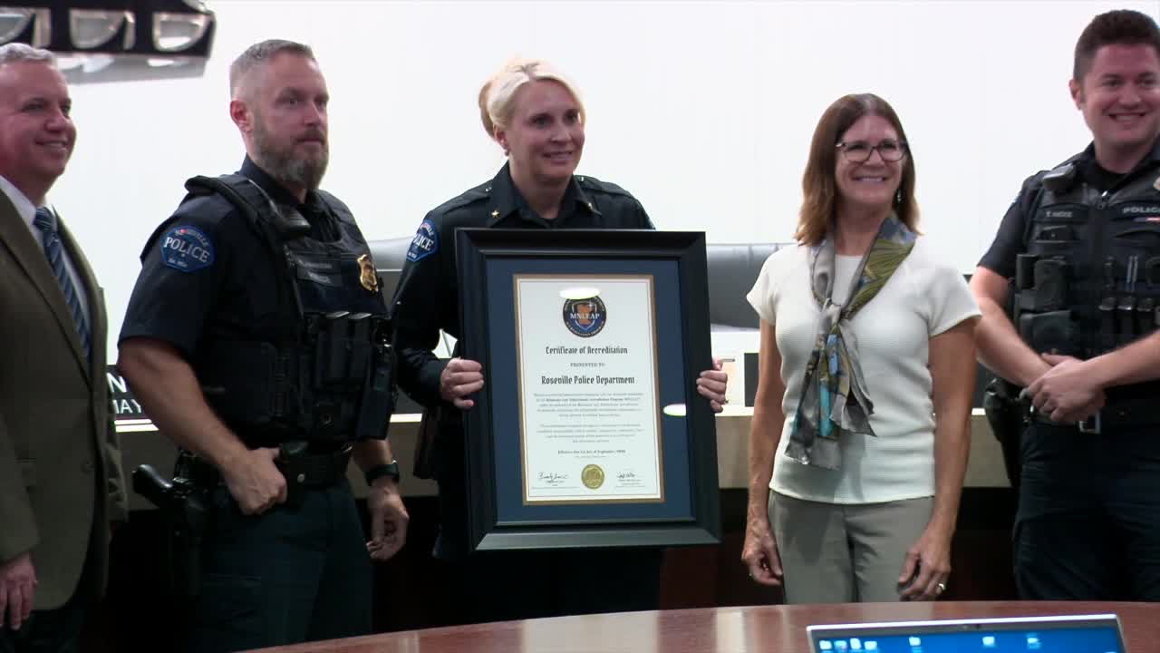 Roseville Police Department becomes first state-accredited agency, chief touts immediate impact — KSTP 5, Wayzata Government news