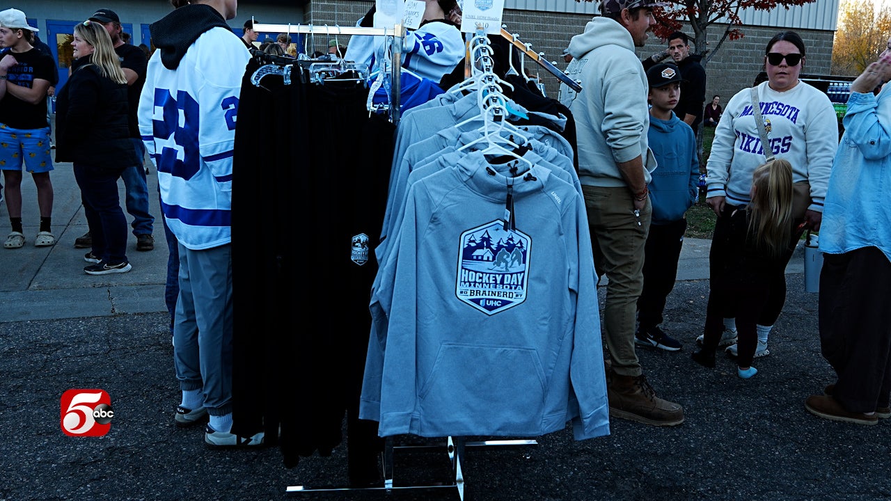 Brainerd celebrates 100 days until Hockey Day Minnesota — KSTP 5, Wayzata Schools news