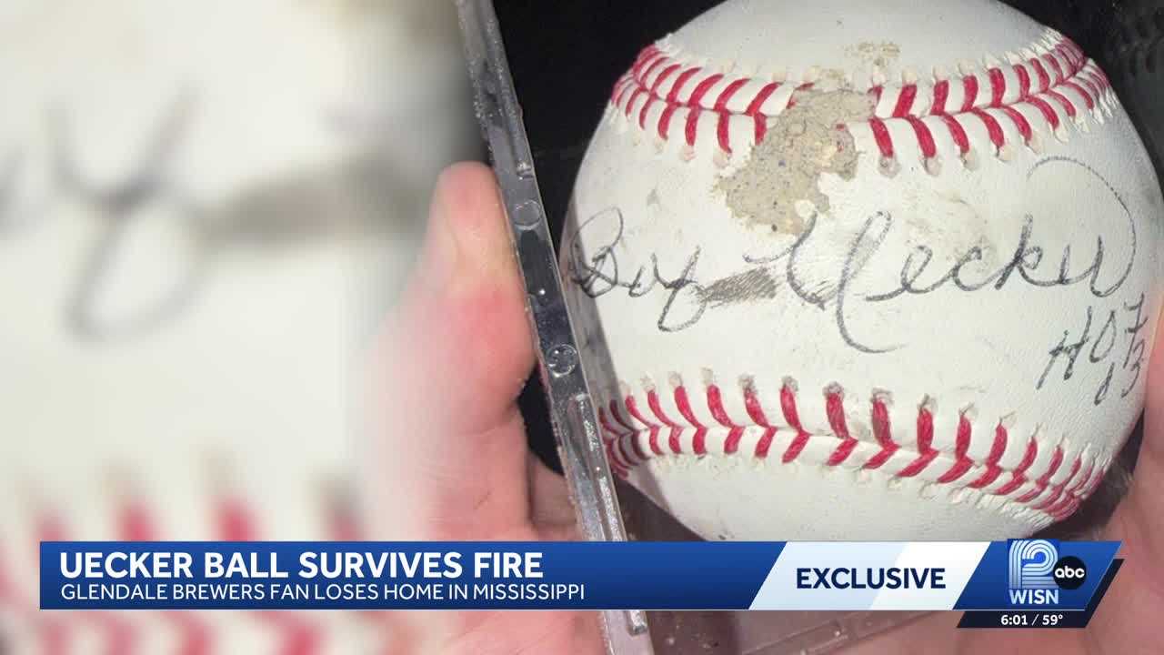 Cherished baseball signed by Bob Uecker survives Mississippi fire — WISN 12 Milwaukee, Wayzata Community news