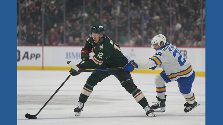 Matt Boldy has 5th career hat trick and Wild beat Blues 5-4 — KARE 11 Sports, Wayzata Sports news