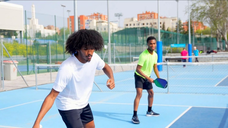 Smashing Stigma: Pickleball for men's mental health — KARE 11 Local, Wayzata Health news