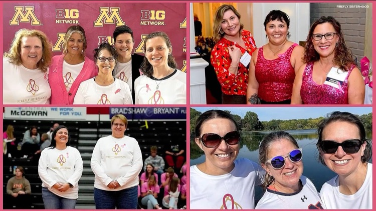 Firefly Sisterhood: Connecting breast cancer patients with mentors nationwide — KARE 11 Local, Wayzata Community news