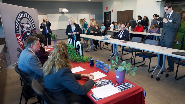 Killeen high school hosts signing ceremony for jailer program students — KCEN (Central Texas), Wayzata Schools news