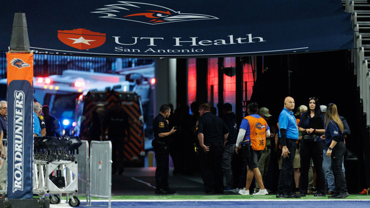 Military member dies after falling while rappelling from Alamodome's ceiling before UTSA vs. Navy game — NewsWest 9 (Permian Basin), Wayzata Sports news
