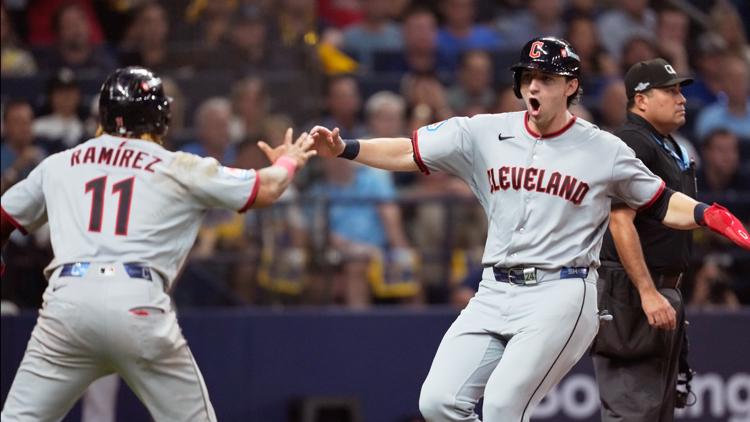 Chase DeLauter and José Ramírez lead the Guardians to a 7-3 win over the Rays in Game 1 of the ALCS — WTSP Sports Tampa Bay, Wayzata Sports news