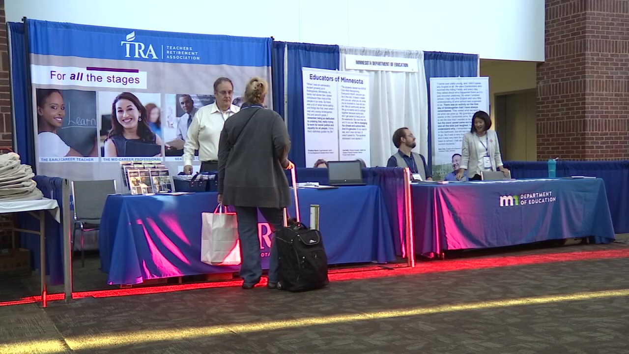 Families vacation for MEA break, but conference attendance numbers are low — FOX 9