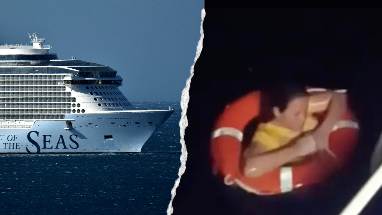 Woman found floating in sea after going overboard from Royal Caribbean ship — FOX 9
