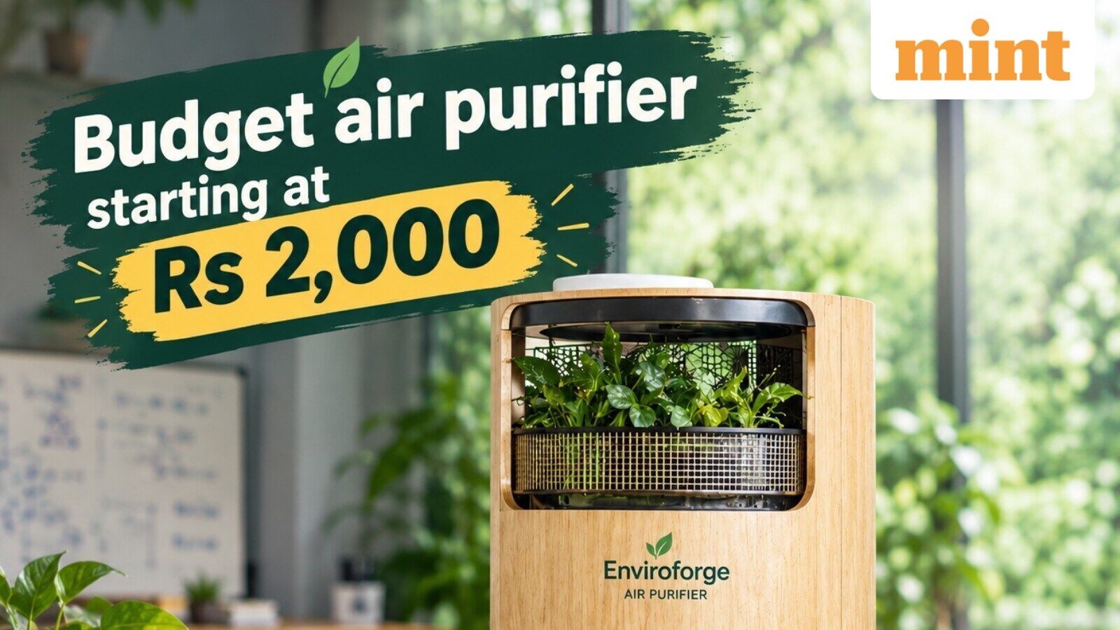 IIT Bombay scholar builds low cost air purifier starting at ₹2,000, can bring down AQI by 85% - How he did it? Details — Mint India, Wayzata Technology news